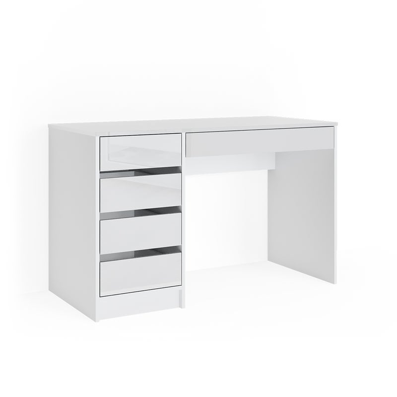 Vicco Stół do toalety Sherry, Biały, 120 cm