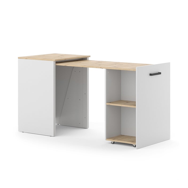 Vicco Biurko Adam, Greige/Artisan, 60 x 50.4 cm Możliwość rozbudowy