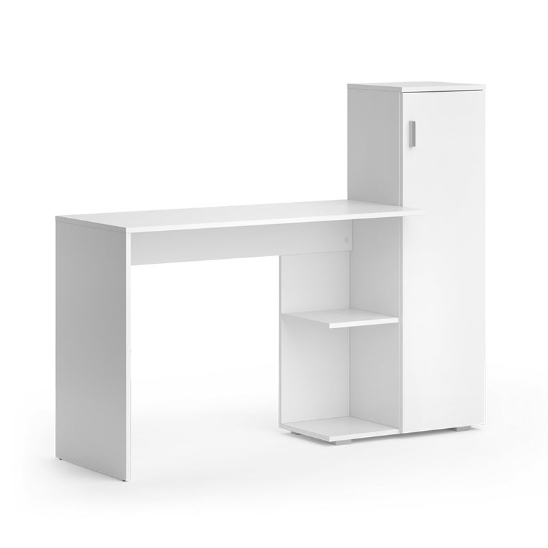 Vicco Biurko komputerowe Ritz, Biały, 141.2 x 45.2 cm