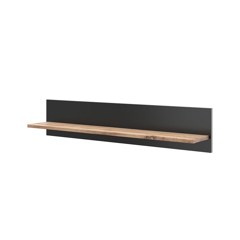 Vicco Półka ścienna Amber, Oak Wotan, 100 x 20 cm uchwyt ścienny
