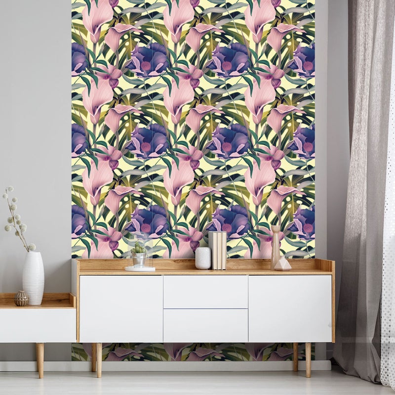 Naklejka tablicowa kredowa – ścieralna naklejka ścienna – ROBOT – 100x85cm