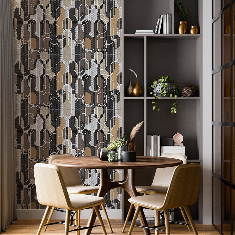 Naklejka tablicowa kredowa – ścieralna naklejka ścienna – SMOK – 40x35cm