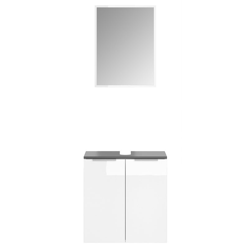 Vicco Zestaw mebli łazienkowych Otis, Biały, 2 części