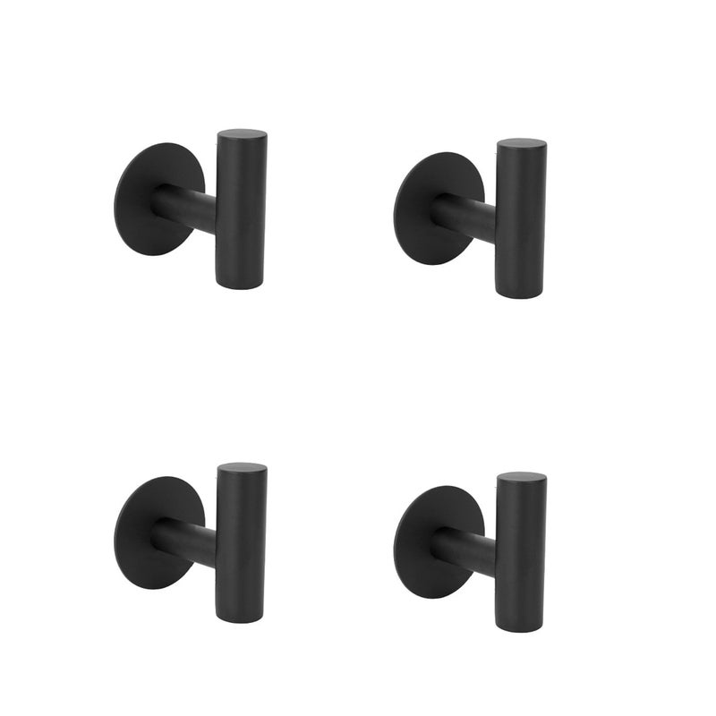 4 sztuki Haczyk ścienny Uchwyt na ręcznik Haczyki łazienkowe Haczyki na płaszcze Mat Gold Stal nierdzewna 304 Haczyk na płaszcz Uchwyt na ręcznik