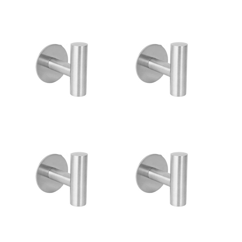 4 sztuki Haczyk ścienny Uchwyt na ręcznik Haczyki łazienkowe Haczyki na płaszcze Mat Gold Stal nierdzewna 304 Haczyk na płaszcz Uchwyt na ręcznik