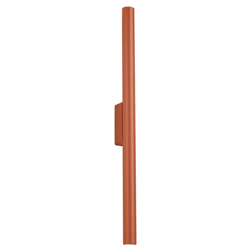 Kinkiet ścienny Pastelo ochra czerwona 2xG9x8W góra-dół wym: 50 x 2,5 x 5 cm metal IP20 Sollux Lighting