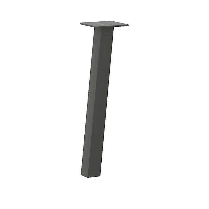 Nogi do stolika vidaXL 4 szt stal antracyt 42 cm funkcjonalne