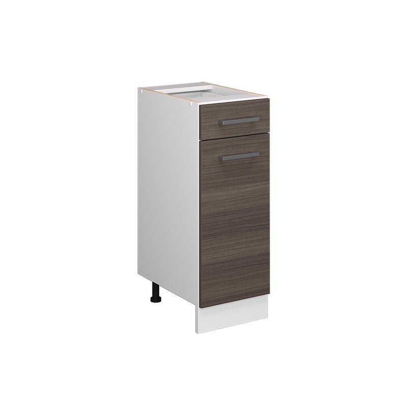 Vicco Uniwersalna jednostka bazowa R-Line, Szary, 30 cm z szufladą, bez blatu roboczego