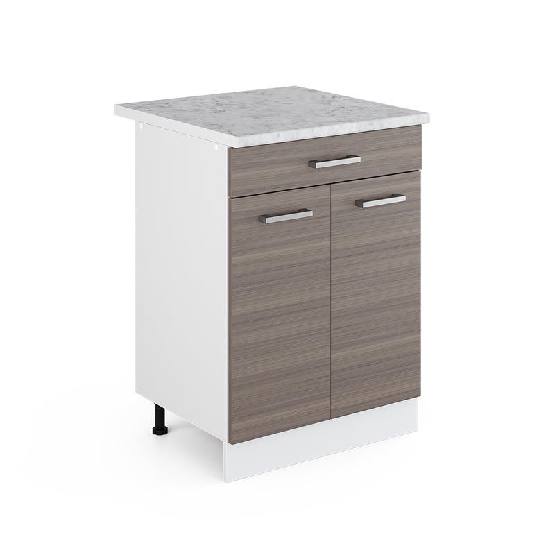 Vicco Uniwersalna jednostka bazowa R-Line, Szary, 60 cm z szufladami