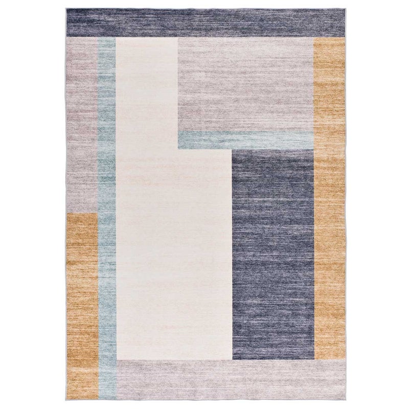 Prostokątny wielokolorowy dywan do wnętrz 80 x 150 cm CLASS geometryczny - ATTICGO