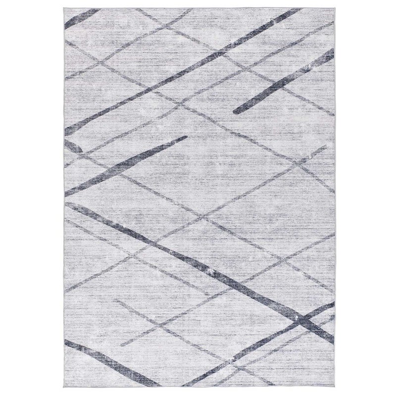 Prostokątny szary dywan wewnętrzny 80 x 150 cm CLASS ethnic - ATTICGO