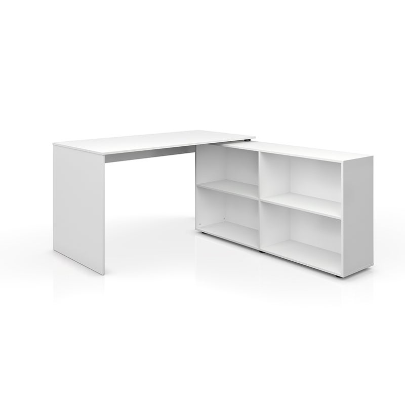 Vicco Biurko narożne FlexPlus, Biały, 137 x 60 cm