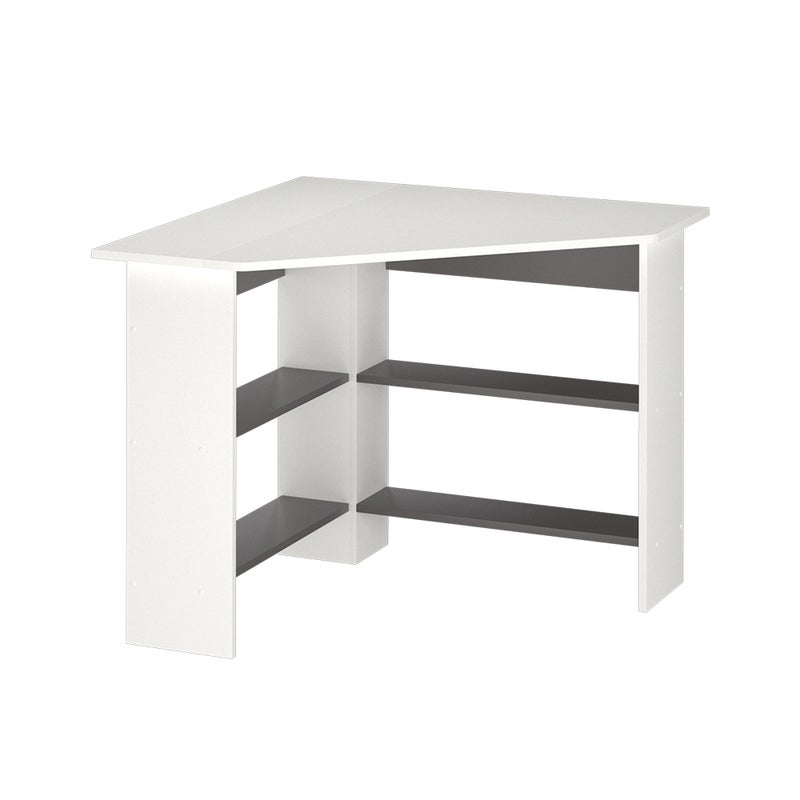 Vicco Biurko narożne Arion, Biały, 90 x 90 cm