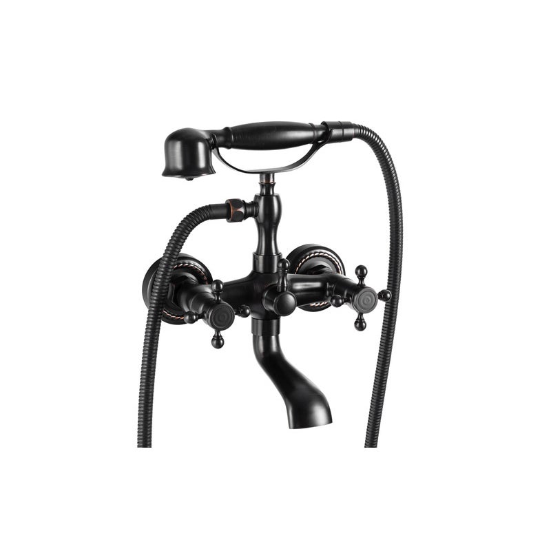SILLA BATERIA WANNOWA ŚCIENNA CAMILLA RETRO S-1167B CZARNA