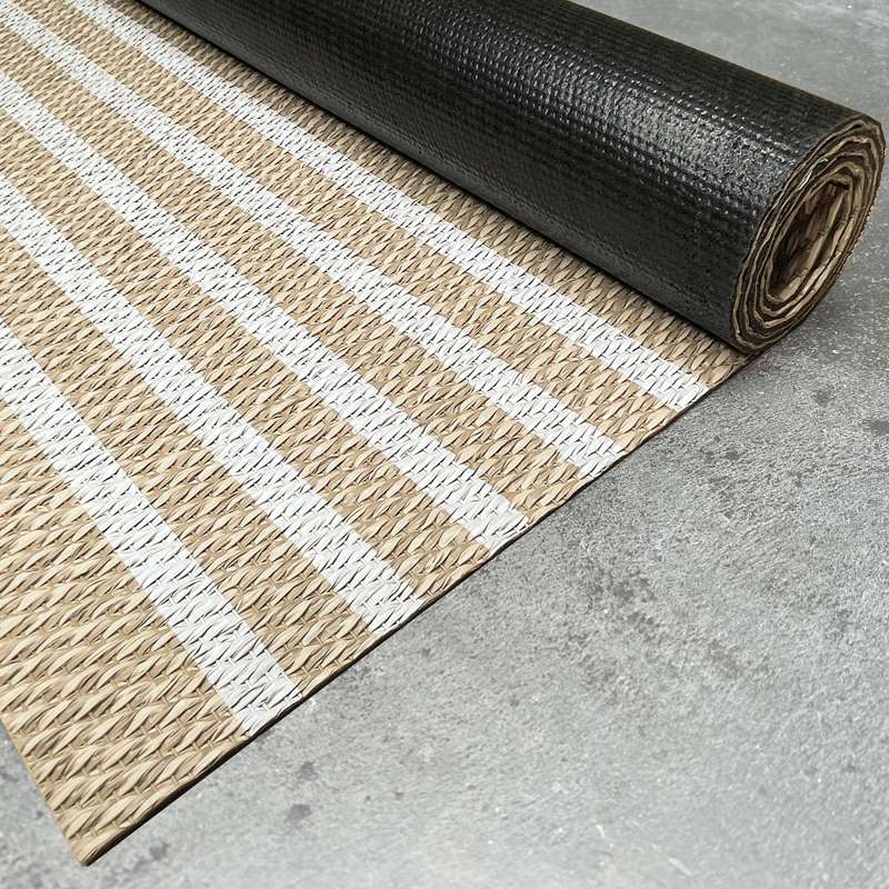 Dywan winylowy Premium najwyższej jakości, dywan do pokoju, zmywalny, antypoślizgowy i wytrzymały, Białe Fale 140x200 cm