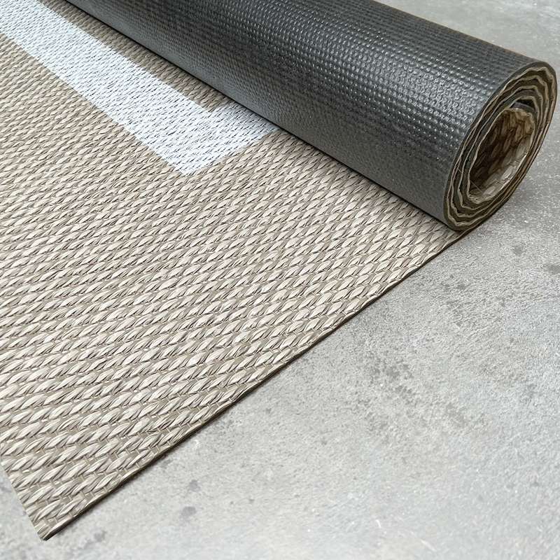 Dywan winylowy Premium najwyższej jakości, dywan do pokoju, zmywalny, antypoślizgowy i wytrzymały, Biały Prostokąt. 60x90 cm