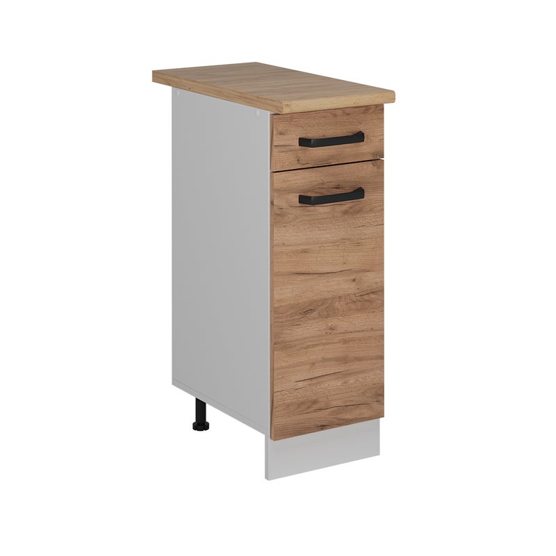 Vicco Szafka dolna do kuchni R-Line, Złoty dąb energetyczny, 30 cm BP Dąb