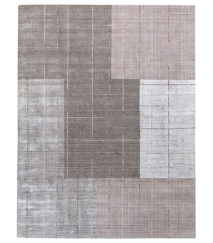 Hamid - Duży wełniany dywan z kolekcji ACEQUIA CARREAUX, 400x300 cm - Nowoczesny styl do jadalni, salonu i sypialni