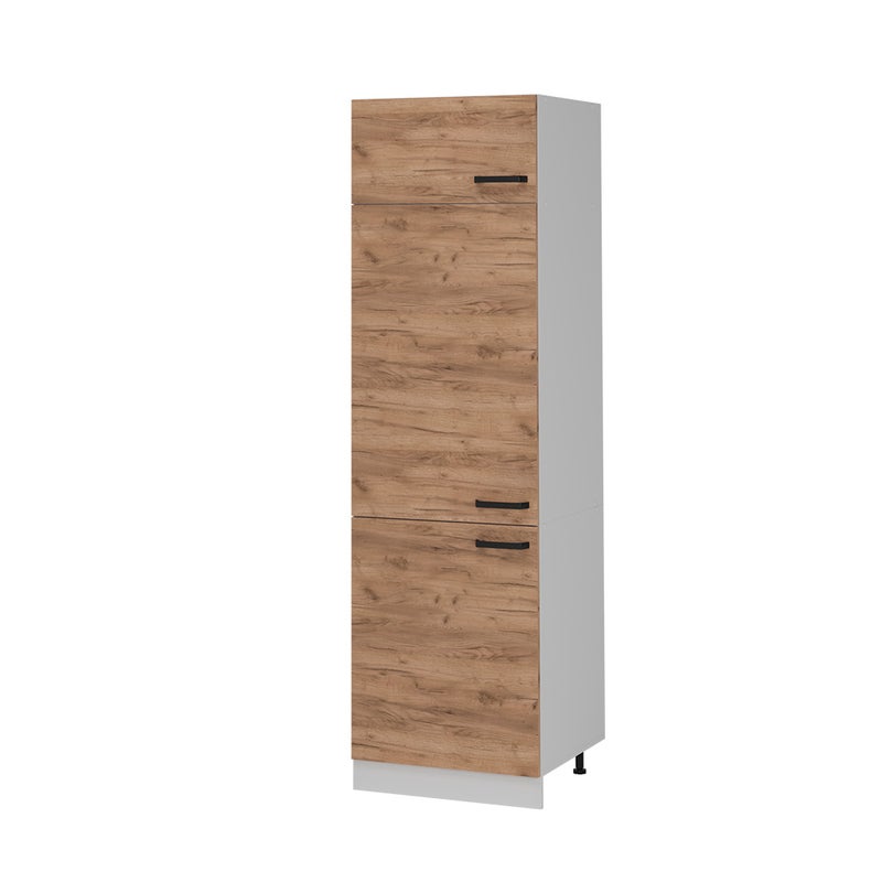 Vicco Szafka na lodówkę R-Line, Złoty dąb energetyczny, 60 cm