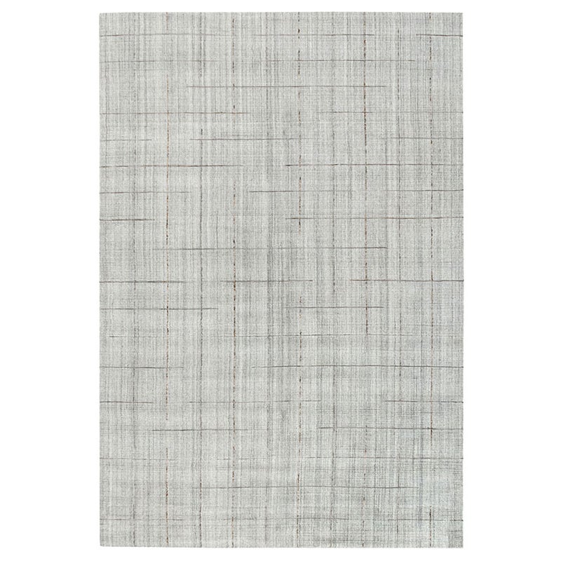 Hamid - Duży wełniany dywan z kolekcji ACEQUIA SILVER, 400x300 cm - Nowoczesny styl do jadalni, salonu, sypialni