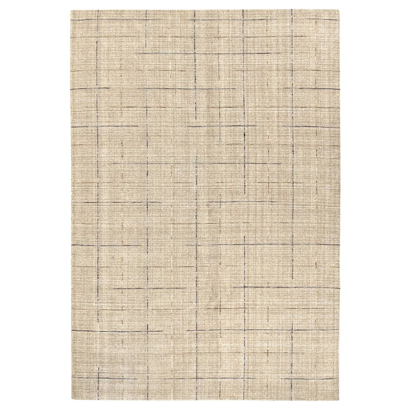 Hamid - Dywan wełniany z kolekcji ACEQUIA BROWN, 230x160 cm - Nowoczesny styl do jadalni, salonu i sypialni