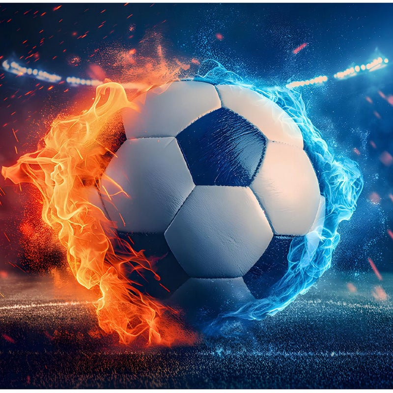 Fototapeta Dla Dzieci Chłopca Piłka Nożna 3D 400x280 cm Tapeta Do Pokoju Dziecięcego Na Flizelinie