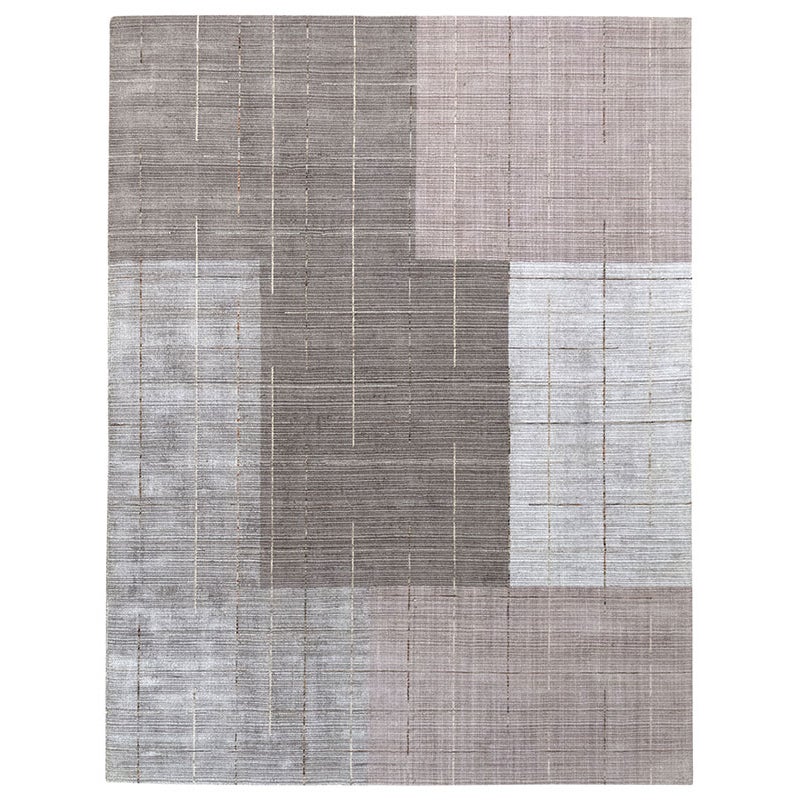 Hamid - Duży wełniany dywan z kolekcji ACEQUIA CARREAUX, 350x240 cm - Nowoczesny styl do jadalni, salonu i sypialni