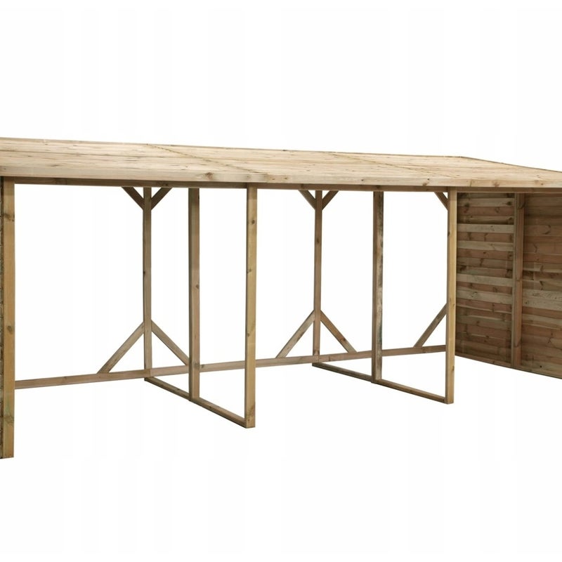 Drewutnia ALTANKA 20 m3 - 5,20x2 m - H.2,06 m, drewniana, impregnowana, DREW4, 1szt.