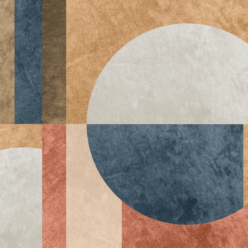 Dywan winylowy Velvet Earth 160x240 cm - PVC antypoślizgowy, winylowy dywan do kuchni lub salonu, zmywalny, nowoczesny styl