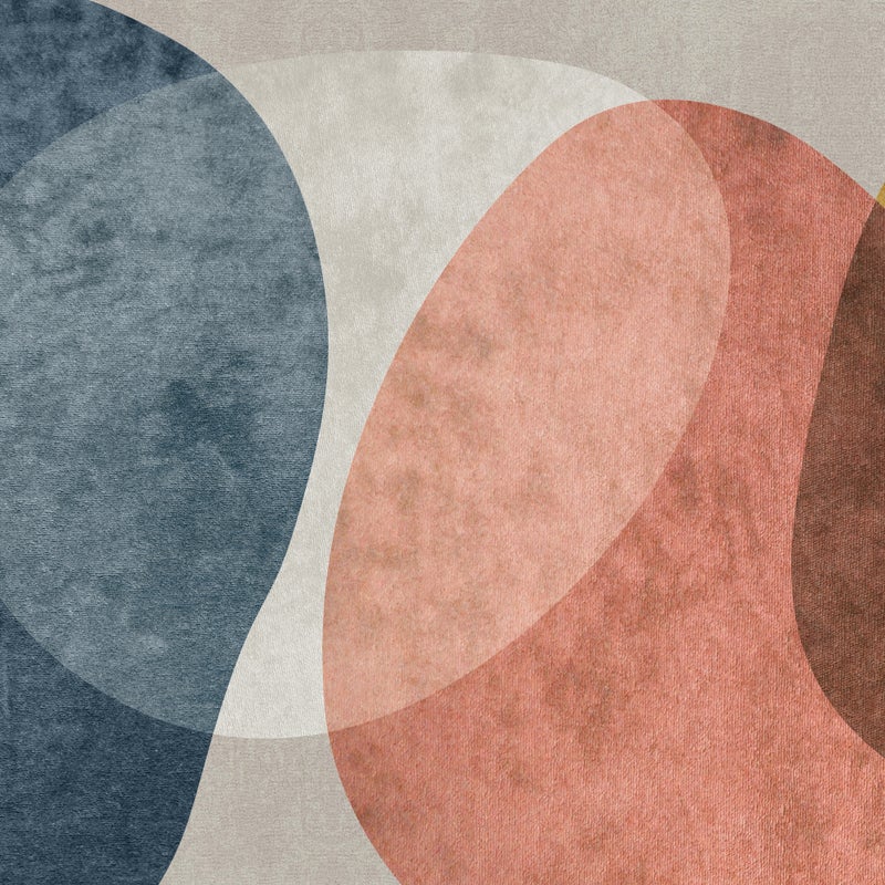 Dywan winylowy Chromatique 160x240 cm - antypoślizgowy dywan z PVC do kuchni lub salonu, zmywalny, nowoczesny styl