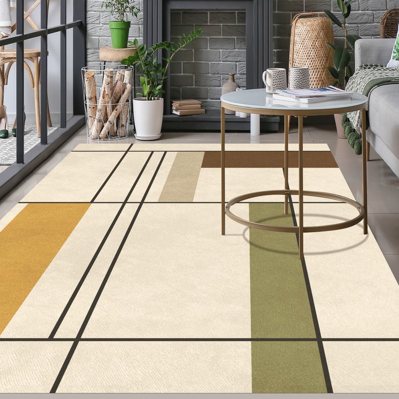 Dywan winylowy Arcadia 160x240 cm - antypoślizgowy, winylowy dywan do kuchni lub salonu, zmywalny, nowoczesny styl