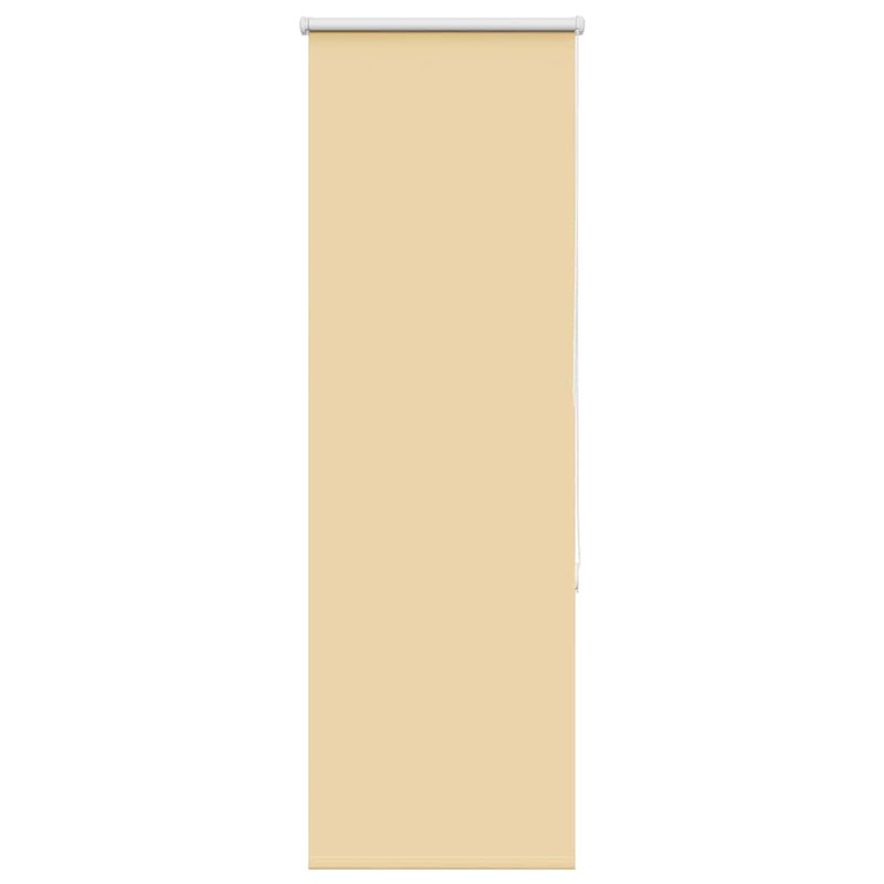 Roleta zaciemniająca beżowa 55x130 cm Szerokość tkaniny 50,7 cm vidaXL