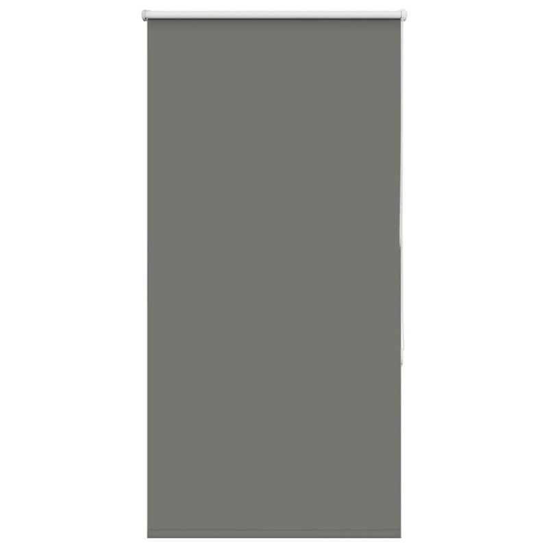 Roleta zaciemniająca szara 80x175 cm Szerokość tkaniny 75,7 cm vidaXL