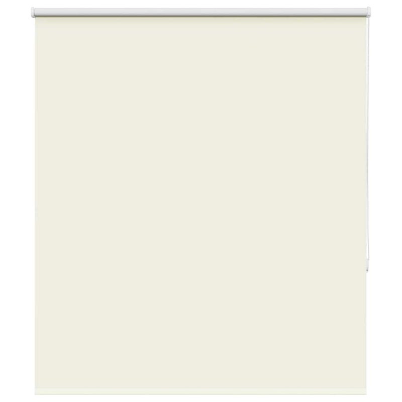 Roleta zaciemniająca Off White 130x175 cm Szerokość tkaniny vidaXL