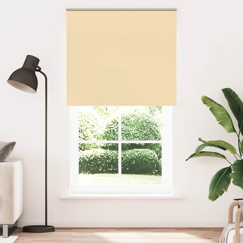 Roleta zaciemniająca beżowa 135x210cm Szerokość tkaniny 131,6cm vidaXL