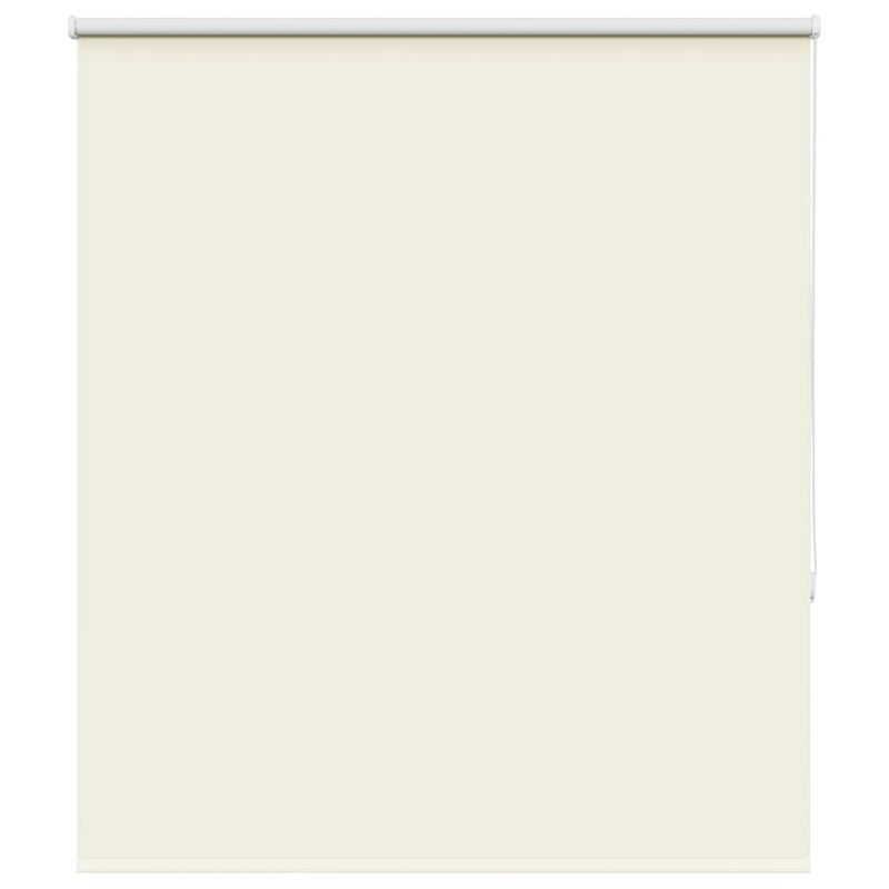 Roleta zaciemniająca Off White 140x150 cm Szerokość tkaniny vidaXL