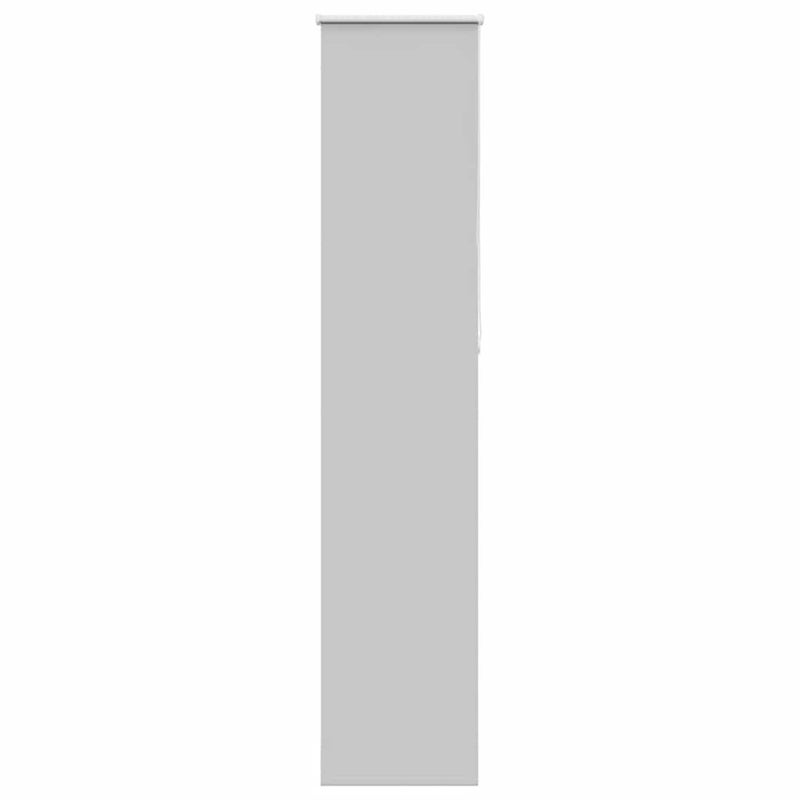 Roleta zaciemniająca jasnoszara 45x210 cm Szerokość tkaniny vidaXL