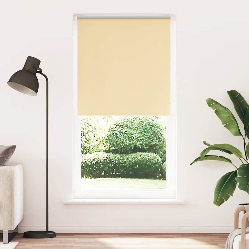 Roleta zaciemniająca beżowa 110x230cm Szerokość tkaniny 105,7cm vidaXL
