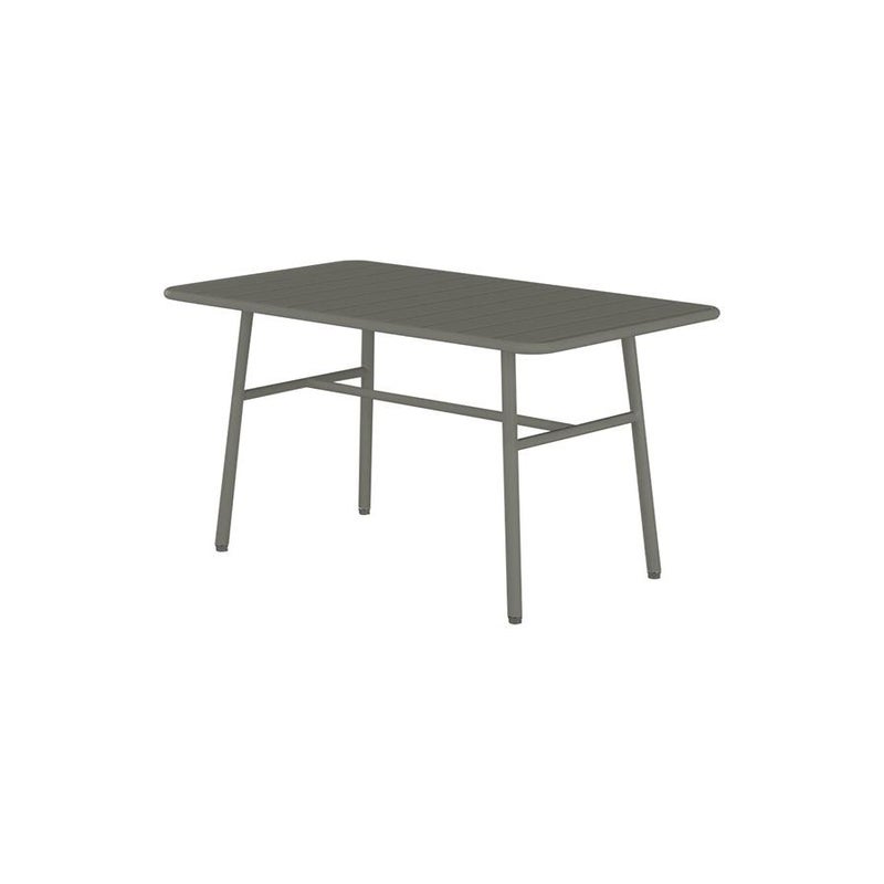 Stolik kawowy ogrodowy z metalu - antracytowy - MIRMANDE marki MYLIA