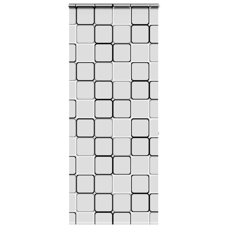 Roleta prysznicowa z kasetą 110x240 cm Szerokość tkaniny 106 cm vidaXL