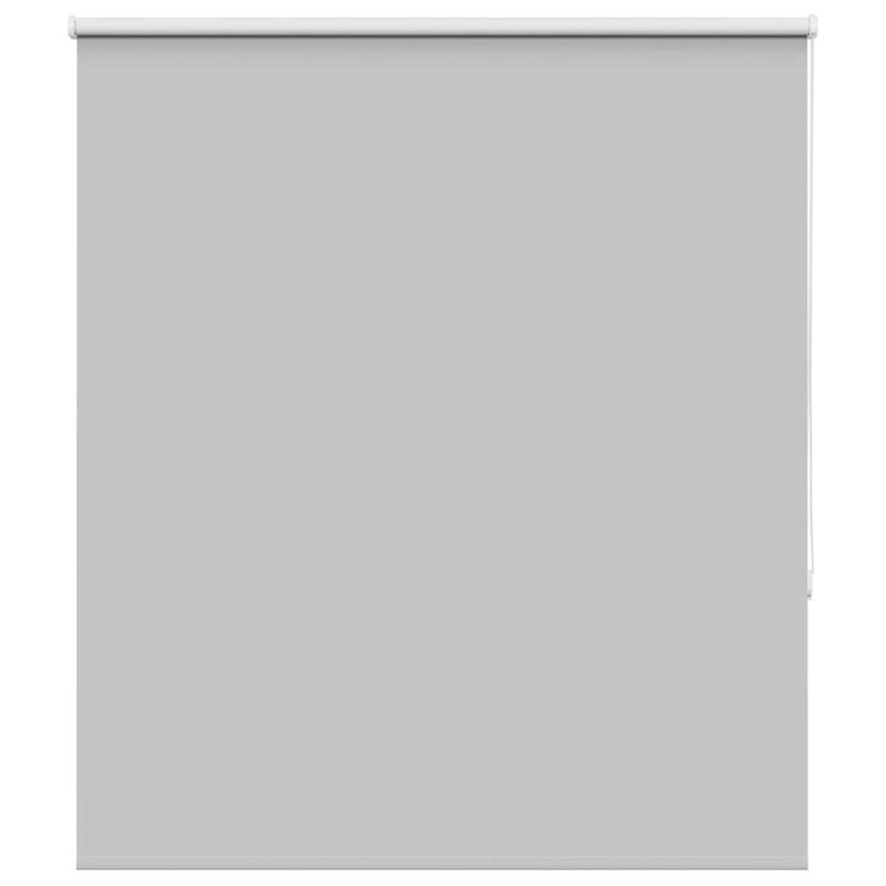 Roleta zaciemniająca Jasnoszara 140x175 cm Szerokość tkaniny vidaXL