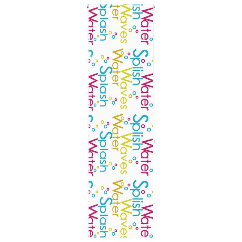 Roleta prysznicowa 80x240 cm Szerokość tkaniny 76 cm vidaXL