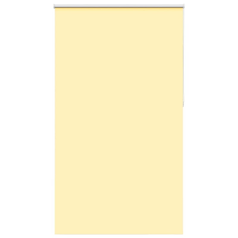 Roleta zaciemniająca Żółta 125x210 cm Szerokość tkaniny 121,6cm vidaXL