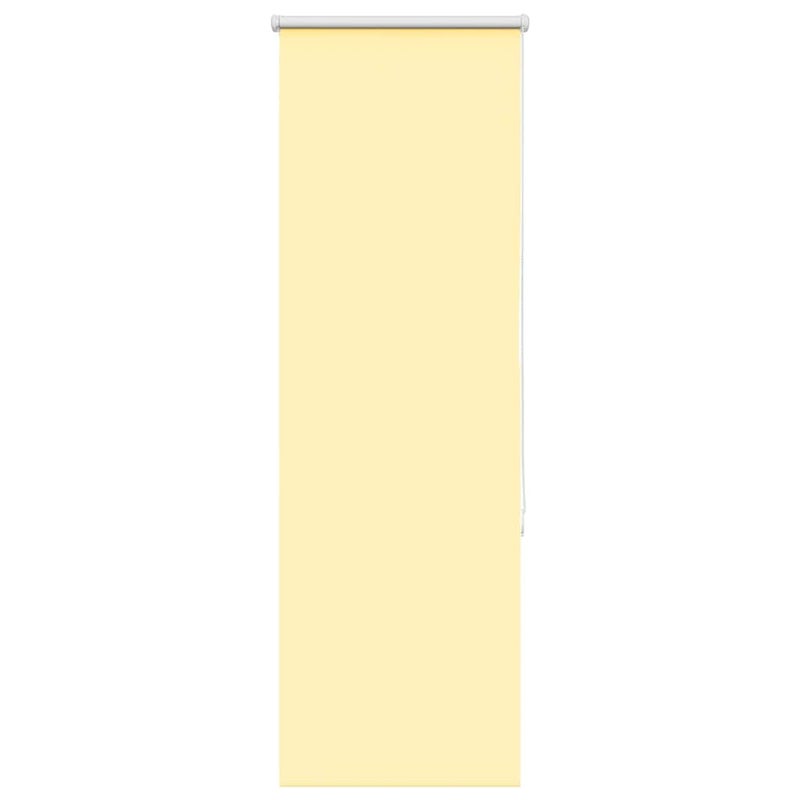 Roleta zaciemniająca Żółta 60x150 cm Szerokość tkaniny 55,7 cm vidaXL