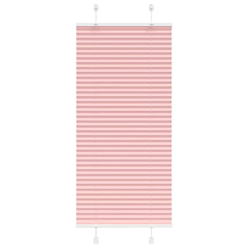 Roleta plisowana różowa 60x150 cm Szerokość tkaniny 59,4cm vidaXL