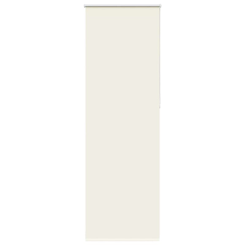 Roleta zaciemniająca Off White 65x210 cm Szerokość tkaniny vidaXL
