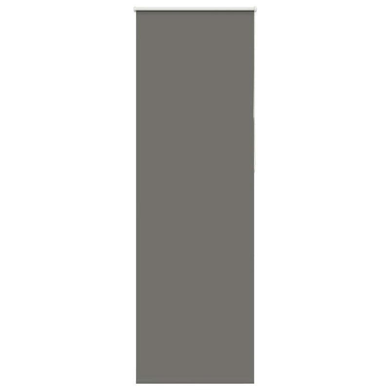 Roleta zaciemniająca szara 80x210 cm Szerokość tkaniny 75,7 cm vidaXL