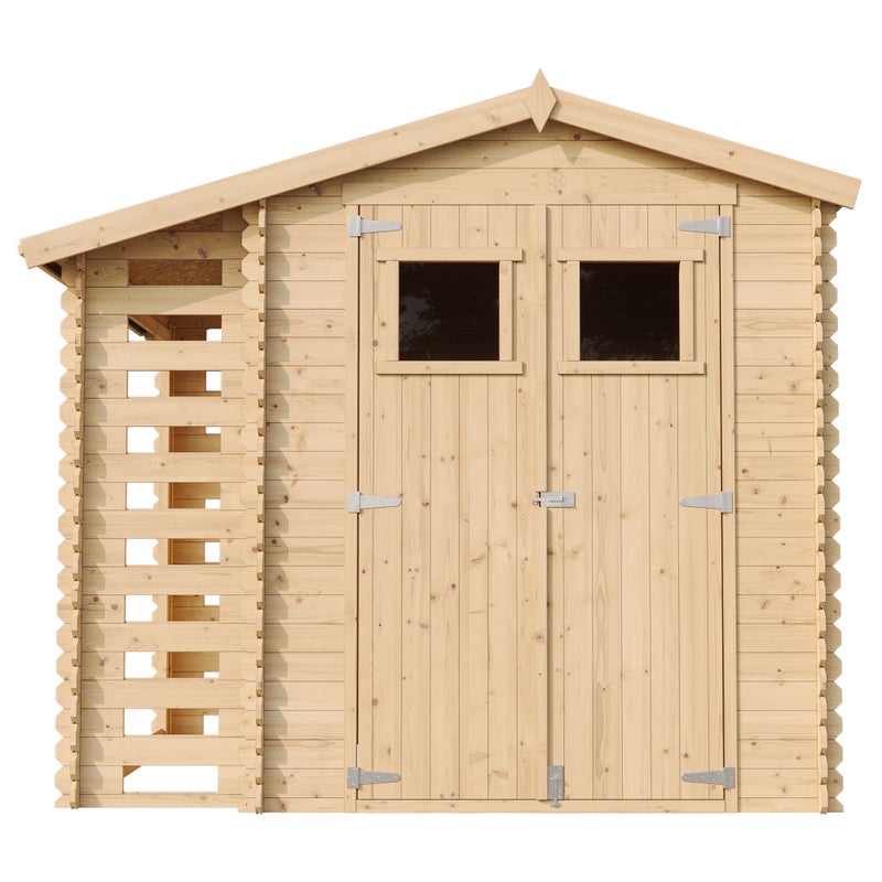 Timbela M386+M386G Domek narzędziowy + podłoga 256 x 200 cm – 5 m2
