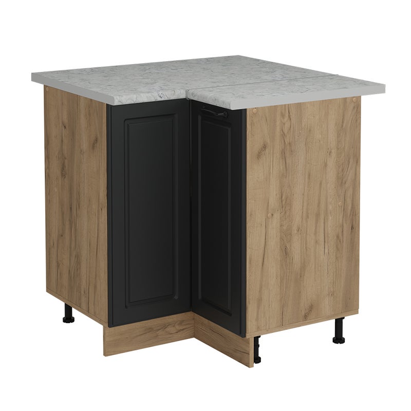 Vicco Szafka narożna R-Line, Antracytowy domek wiejski, 75.6 cm BR Marmur