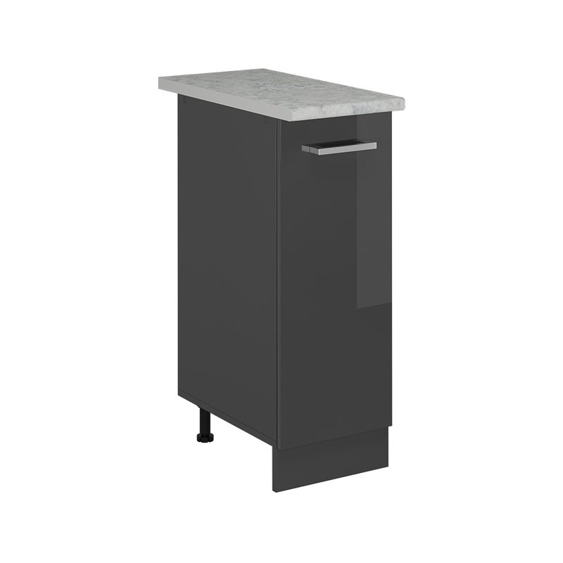 Vicco Szafka apteczna R-Line, Antracyt wysoki połysk, 30 cm BR Marmur